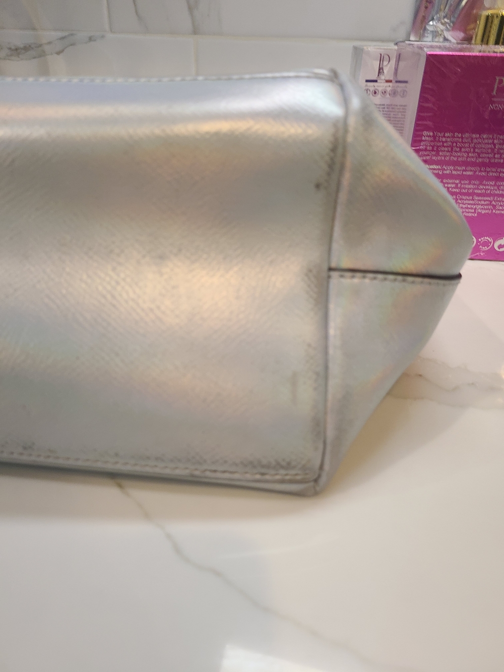 Coach Rare Iridescent Tote Bag Fair - Picture 4 of 7